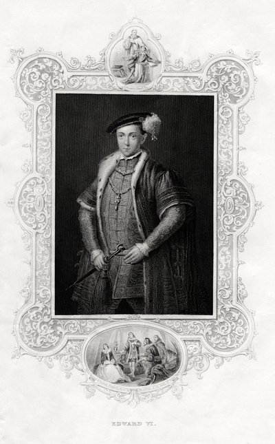 Edward VI., König von England und Irland, 1860 von Unbekannt