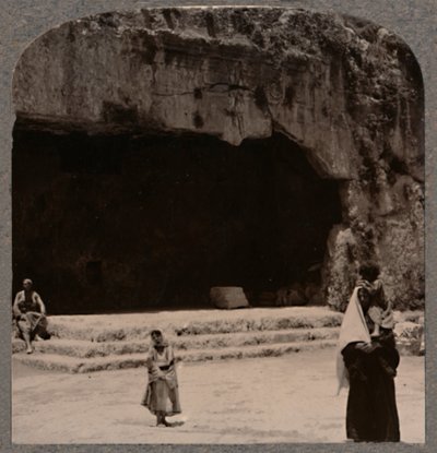 Eingang zu den Gräbern der Richter, ca. 1900 von Unbekannt