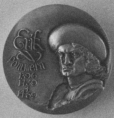 Erik von Pommern 1382-1459. Historische Medaille, 1978 von Unbekannt