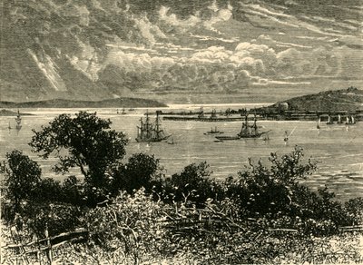 Falmouth Hafen von Unbekannt