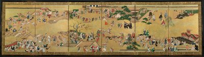Festivalszenen, 1615-99 von Unbekannt