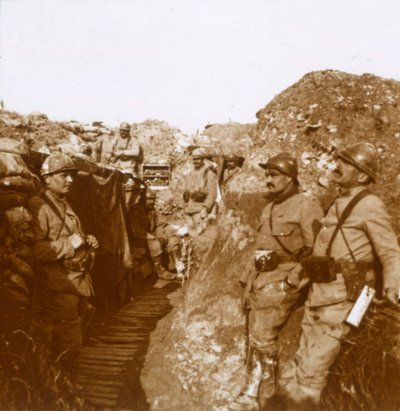 Kampfeinheit, Ville-sur-Tourbe, Nordfrankreich, ca. 1914-1918 von Unbekannt