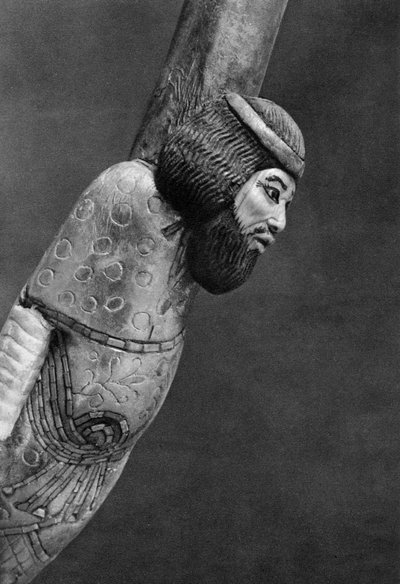Figur eines asiatischen Mannes, ca. 1350 v. Chr., 1936 von Unbekannt