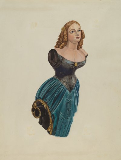 Galionsfigur: Jenny Lind von Unbekannt