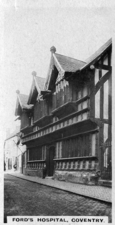 Fords Hospital, Coventry, West Midlands, um 1920er Jahre von Unbekannt