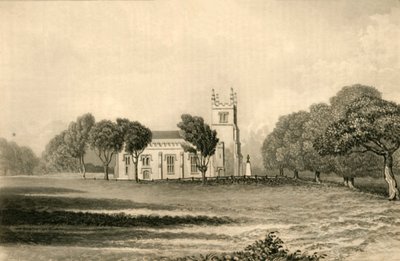 Frant Kirche, 1835 von Unbekannt