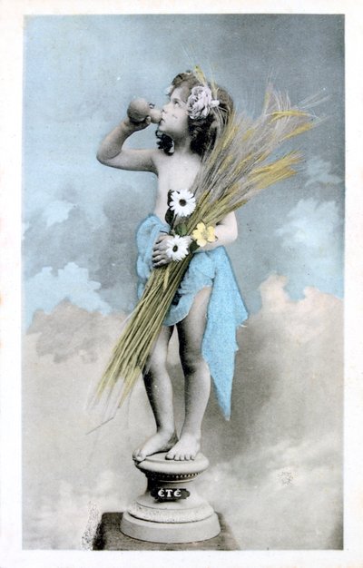 Französische Postkarte, ca. 1900 von Unbekannt