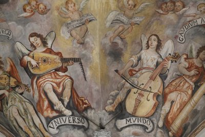 Fresko in der Maglie Kirche, Apulien, Maglie, Italien von Unbekannt