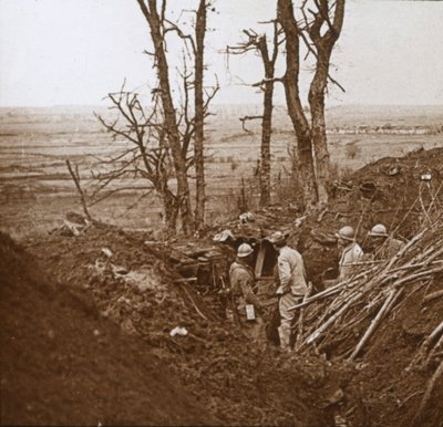 Frontlinie, Les Éparges, Nordfrankreich, ca. 1914-ca. 1918 von Unbekannt