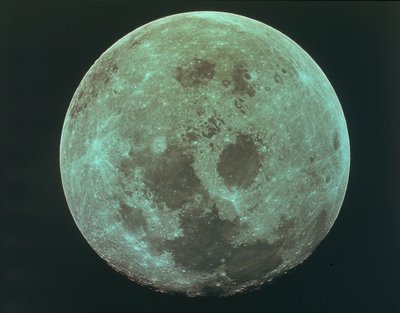 Vorderseite des Mondes, 22. Juli 1969 von Unbekannt