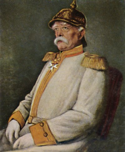 Fürst Bismarck 1815-1898 - Gemälde von Lenbach, 1934 von Unbekannt