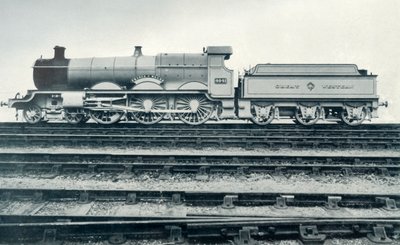 G.W.R. Express-Passagierlokomotive von Unbekannt