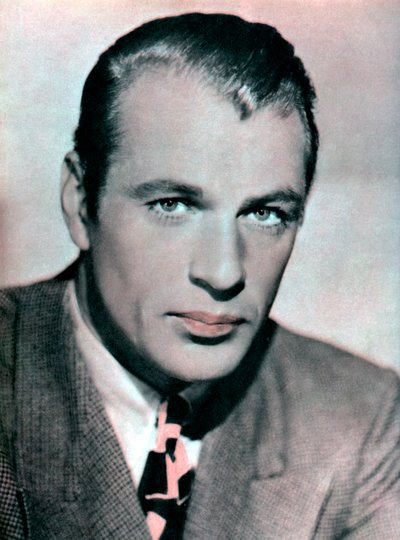 Gary Cooper, amerikanischer Schauspieler, 1934-1935 von Unbekannt