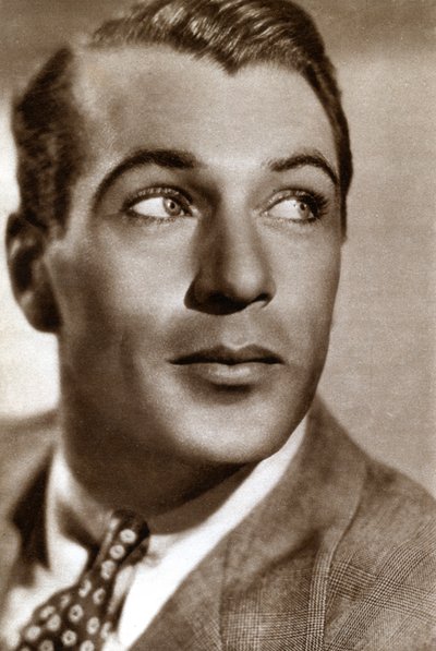 Gary Cooper, amerikanischer Filmschauspieler von Unbekannt