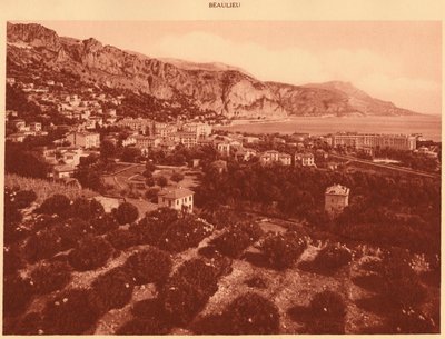 Gesamtansicht, Beaulieu, 1930 von Unbekannt