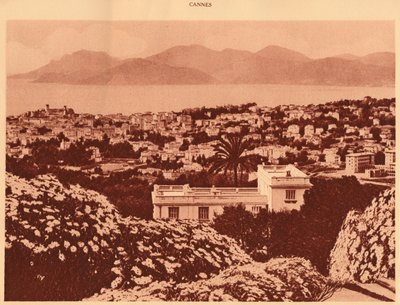 Gesamtansicht von Pezou, Cannes, 1930 von Unbekannt