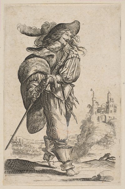 Herr mit einem Schwert, 1629 von Unbekannt