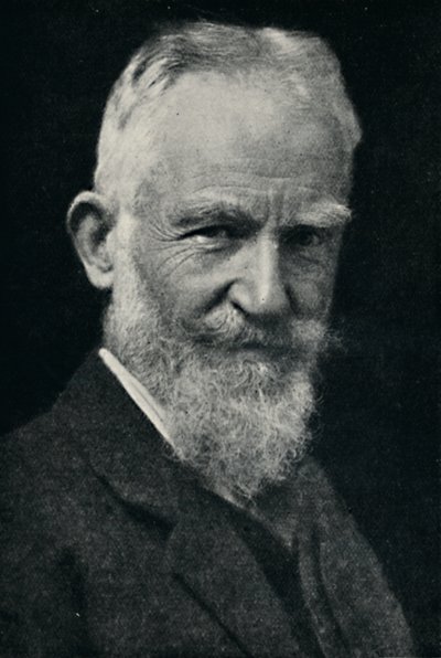 George Bernard Shaw, um 1925 von Unbekannt