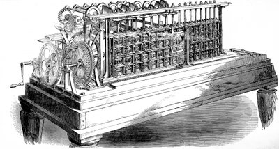 Rechenmaschine von George und Edward Scheutz von Unbekannt