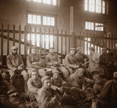 Deutsche Kriegsgefangene, ca. 1914-1918 von Unbekannt