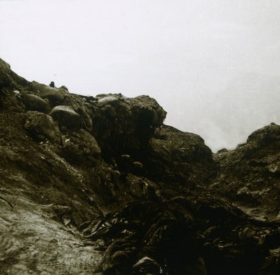 Deutscher Graben, Combles, Nordfrankreich, um 1914-1918 von Unbekannt