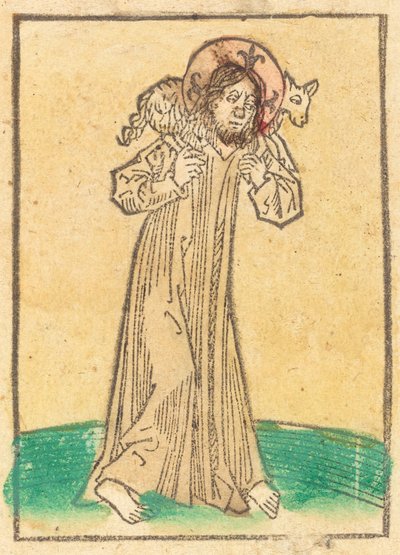 Guter Hirte, um 1480 von Unbekannt