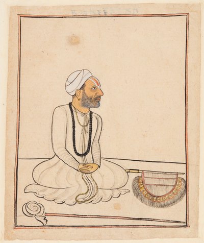 Gosain Narottam Das, um 1720-30 von Unbekannt