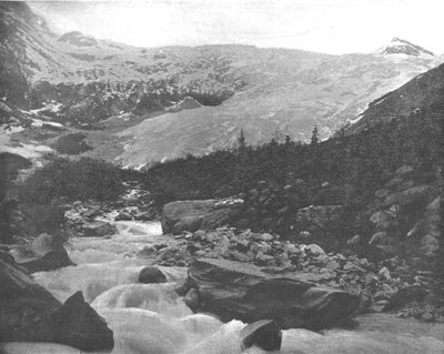 Großer Gletscher, Selkirk Mountains, Kanada, um 1900 von Unbekannt