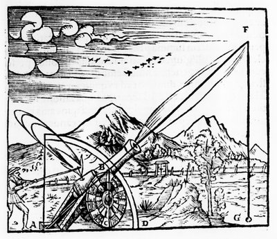 Kanoniere beim Abfeuern einer Kanone, 1561 von Unbekannt