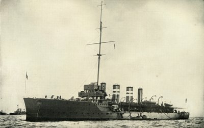 H.M.S. Amphion, 1919 von Unbekannt