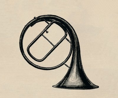 Handhorn, 1895 von Unbekannt
