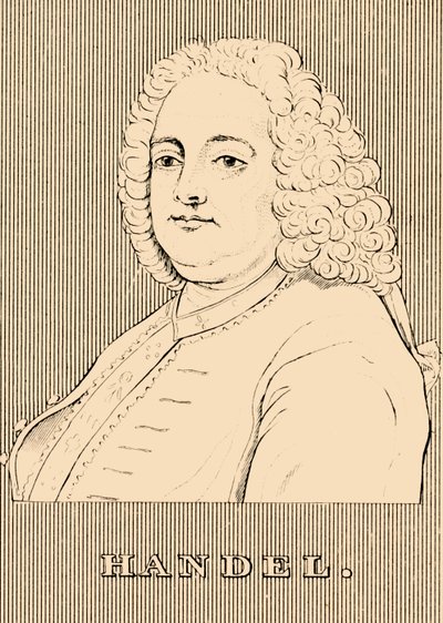 Händel, 1685-1759, 1830 von Unbekannt