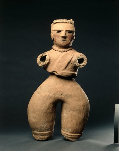 Haniwa-Figur einer Frau, ca. 500er Jahre von Unbekannt