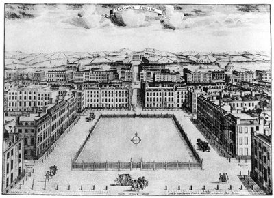 Hanover Square, London, 18. Jahrhundert von Unbekannt