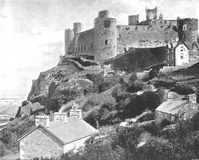 Harlech Castle, Merionethshire, Wales, 1894 von Unbekannt