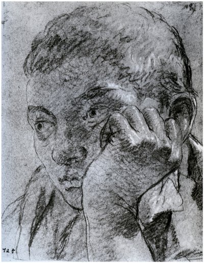 Kopf eines Jugendlichen, um 1750-1753, 1958 von Unbekannt
