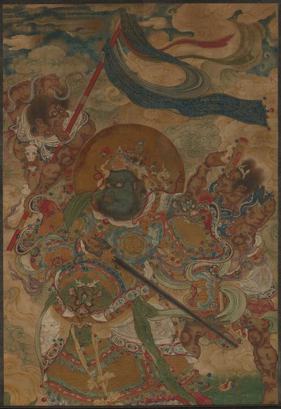 Himmlischer König Virudhaka, 1368-1644 von Unbekannt