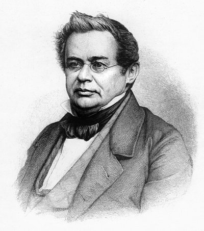Heinrich Friedrich Emil Lenz, russisch-deutscher Physiker, 19. Jahrhundert von Unbekannt