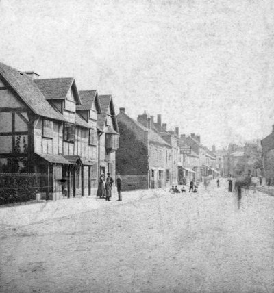 Henley Street, Stratford-upon-Avon, Warwickshire von Unbekannt