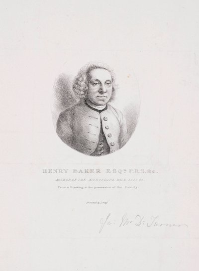 Henry Baker, Naturforscher von Unbekannt