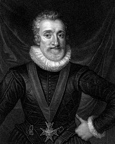 Heinrich IV., erster Bourbonenkönig von Frankreich, um 1830 von Unbekannt