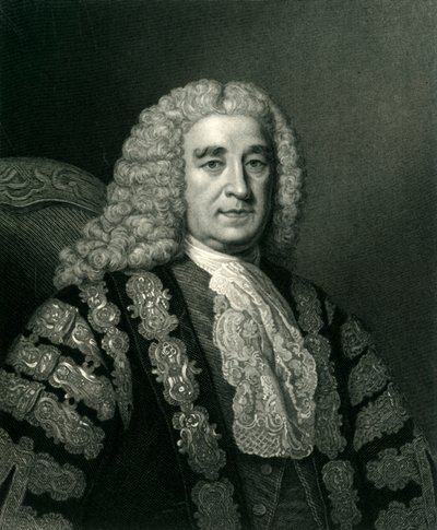 Henry Pelham, ca. 1740, ca. 1884 von Unbekannt