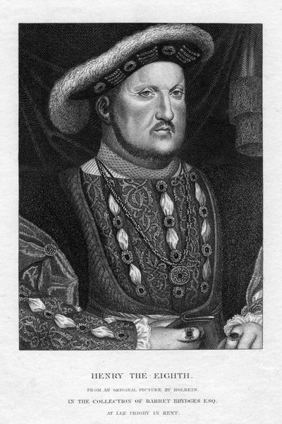 Heinrich VIII. von England, 1491-1547 von Unbekannt