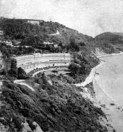 Hesketh Crescent, Torquay, Devon, frühes 20. Jahrhundert von Unbekannt