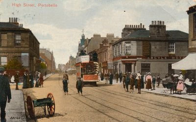 High Street, Portobello, 1913 von Unbekannt