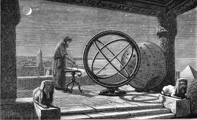 Hipparch, antiker griechischer Astronom, 2. Jahrhundert v. Chr., um 1880 von Unbekannt