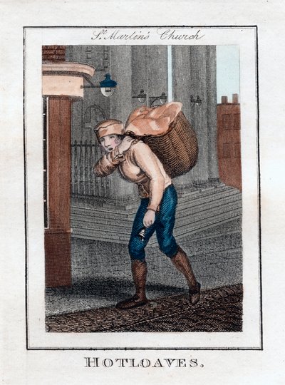 Hotloaves, St. Martins Kirche, London, 1805 von Unbekannt