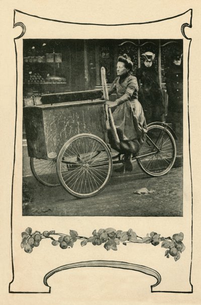 Wie Brot in Paris geliefert wird, 1901 von Unbekannt