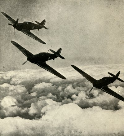 Hurrikane über Frankreich, 1939-1940, 1941 von Unbekannt
