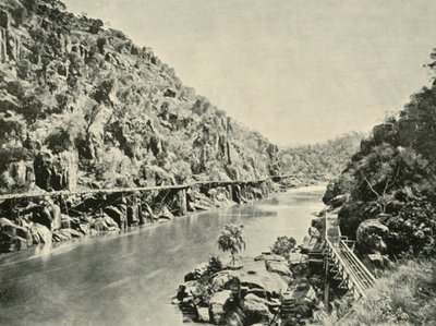 In der Cataract-Schlucht, 1901 von Unbekannt